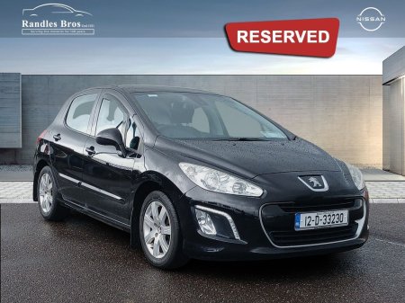 2012 Peugeot 308 1.6 HDI 92BHP 5 dr ACTIVE