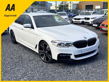 2017 BMW 5-Series 2.0 DIESEL M-SPORT AUTO UPGRADED M-PERFORMANCE LIP KIT & 20" ALLOY WHEELS