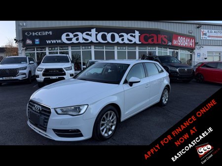 2016 Audi A3 162 REG 1.4 TFSI PRIVACY GLASS REV CAMERA BLUETOOTH -LOW TAX BAND