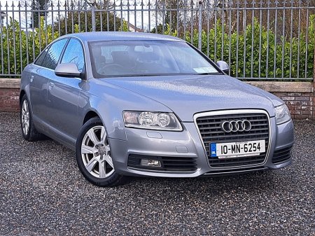 2010 Audi A6 Saloon SE Model 2.0 Diesel with Full leather seats and 136 BHP.