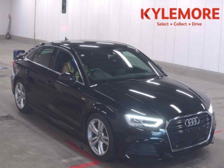 2018 Audi A3 S-LINE PACKAGE - 1.4 TFSI AUTOMATIC SALOON - BLACK HALF LEATHER - FACTORY ALLOYS - POWER/HEATED SEAT