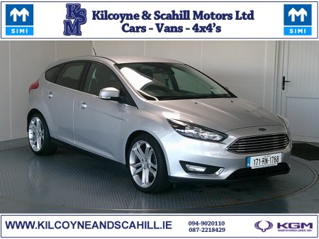2017 Ford Focus 1.5 TDCI TITANIUM 120PS 6SPEED 5DR