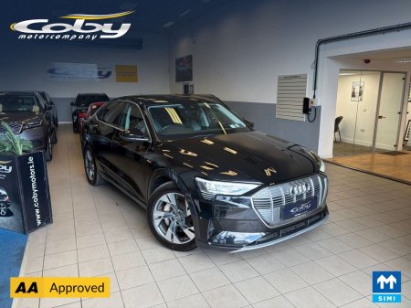 2020 Audi e-tron Sportback Coupe 50 230KW Q Sport 5D. Tax & NCT, 2Keys, CarPlay, Reverse Cam, MFSW, Cruise Control, F