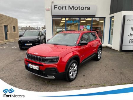 2025 Jeep Avenger ALTITUDE , 1.2 Petrol (100HP) Manual ,