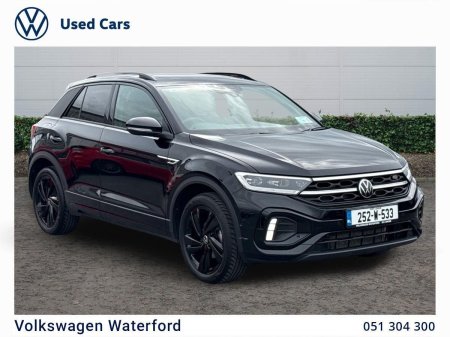 2025 Volkswagen T-Roc R-Line 75 1.5 TSI AUTO 150HP *Black Pack*