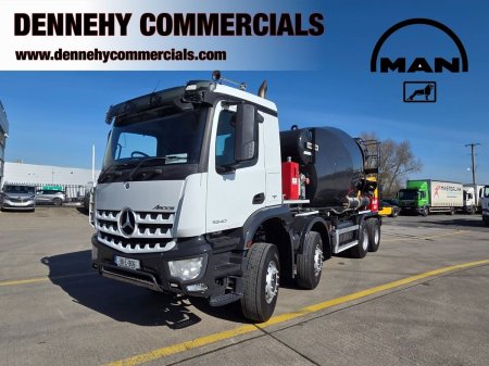 2018 Mercedes-Benz Actros AROCS ARCOS Mixer 8 x 4