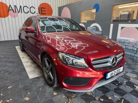 2018 Mercedes-Benz C-Class 2018 MERCEDES-BENZ C180 LOW RE LIGHT EDITION AUTOMATIC / CRUISE CONTROL / PARKING CAMERA / ELECTRIC