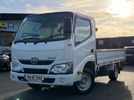 2019 Toyota Dyna FLATBED - 3.0L DIESEL - AUTO - 12M WARRANTY - CAR: 2677