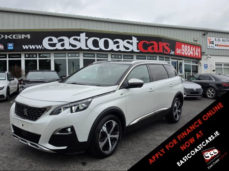 2018 Peugeot 5008 GT LINE 7 SEATER - QUILTED LEATHER SEATS DIGITAL DASH - ALLOYS - CARPLAY ANDROID AUTO EU RADIO PEARL