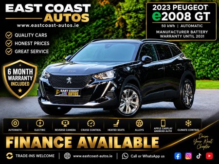2023 Peugeot 2008 Electric 136 bhp (50 kWh) Active