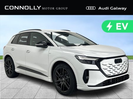 2027 Audi Q4 e-tron E-TRON PERFORMANCE S-LINE A/T ~LONG RANGE BATTERY~~BLACK EXTERIOR PACK~~21" ALLOYS~