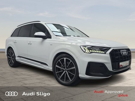 2021 Audi Q7 With VAT - 3.0TDI 231HP quattro Auto S Line - 2 Seats Commercial - Black Pack - Sunroof - €51,950
