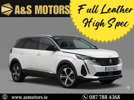 2021 Peugeot 5008 1.5 BlueHDi 130bhp Allure