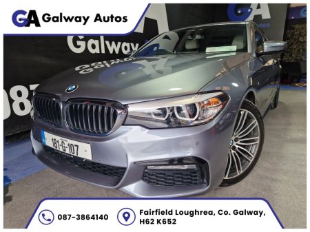 2018 BMW 5-Series r M SPORT AUTO **SAT NAV, PARKING SENSORS**