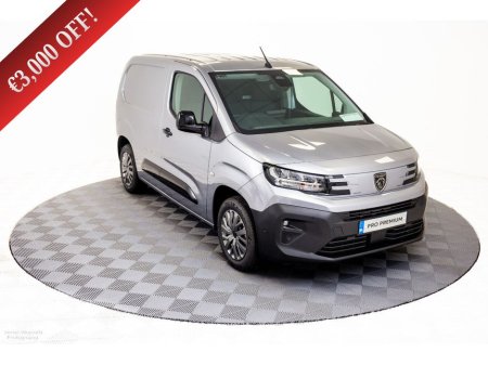 2026 Peugeot Partner *€3, 000 off* Pro Premium 1.5 Diesel 100HP 650Kg - €28, 665 Inc vat