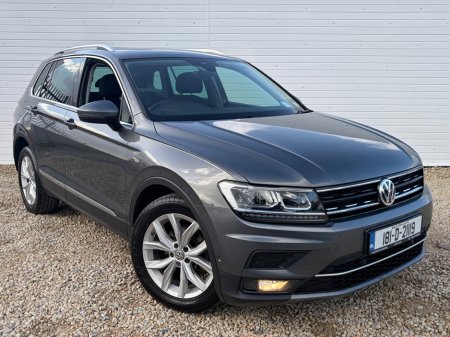 2018 Volkswagen Tiguan HIGHLINE 2.0 TDI 150HP M MANUAL 6SPEED FWD 5DR