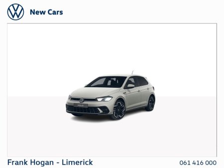 2026 Volkswagen Polo R-Line 75 1.0TSI 95HP 5 Speed Manual (PCP 475 Monthly)