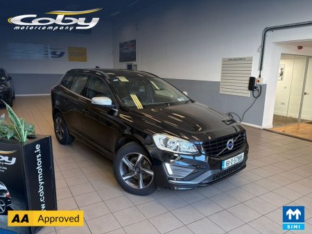 2016 Volvo XC60 2.0 D4 R-design NAV 190BHP 5DR AUTO. New NCT before collection, 2Keys, Alloy Wheels, Dual Climate Co
