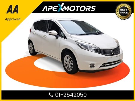 2015 Nissan Note FINANCE ARRANGED * 1.2 5Dr ACENTA * MANUAL * LOW LOW MILES * RELIABLE  * WHITE * NEW NCT OCT-27 * AA