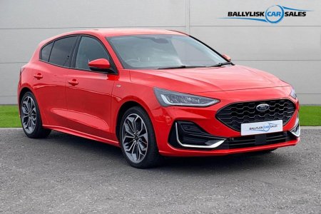 2023 Ford Focus 1.0T 155PS ST-Line Vignale in Race Red with 25K