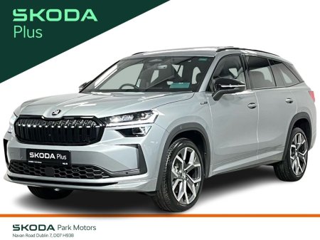 2026 Skoda Kodiaq Sportline DSG 2.0TDI 150BHP - Reversing Camera - Panoramic Sunroof - Ambient Lighting - Climate Cont