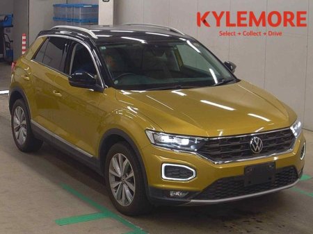 2021 Volkswagen T-Roc 2.0 TDI AUTOMATIC - DESIGN PACKAGE - YELLOW/BLACK TWO TONE - FACTORY ALLOYS - ADOPTIVE CRUISE CONTRO