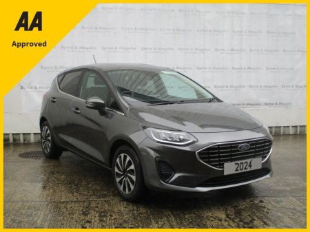2024 Ford Fiesta TITANIUM 1.0 PETROL TURBO 5 DOOR HATCHBACK. ONE CAREFUL OWNER. FULLY SERVICED WITH 12 MONTHS WARRANT