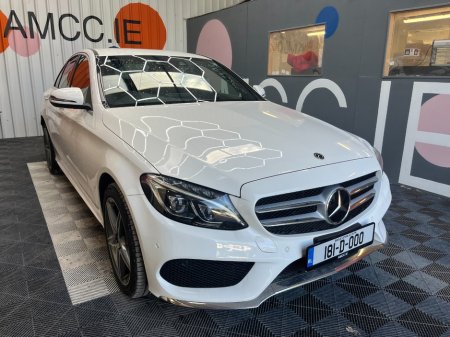 2018 Mercedes-Benz C-Class 2018 MERCEDES-BENZ C-CLASS 4D C220D 2.2 AUTOMATIC / CRUISE CONTROL / PARKING CAMERA / ELECTRIC MEMOR