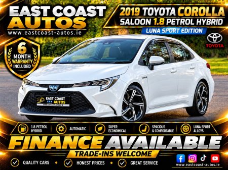 2019 Toyota Corolla 1.8 Hybrid Luna Sport Saloon