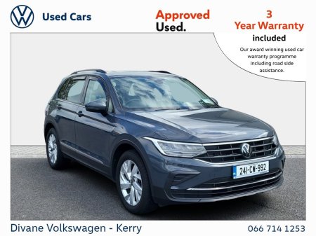 2024 Volkswagen Tiguan SUNROOF LIFE 2.0 TDI 122BHP
