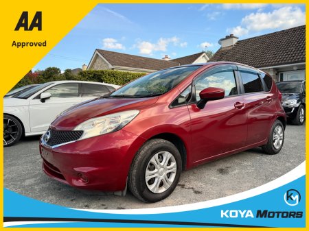 2015 Nissan Note 1.2 X PETROL CVT AUTOMATIC // FORCE RED METALLIC // LANE ASSIST // PRIVACY PACK // TWO TONE INTERIOR