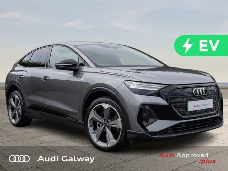 2025 Audi Q4 e-tron €508 p/m - (252) 45 BLACK EDITION SPORTBACK 286PS A/T *BIG BATTERY*