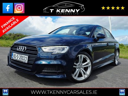 2018 Audi A3 1.6 TDI 116 S LINE BLACK EDITION 84,000KM FROM €97P/W