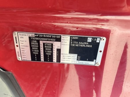 2023 SCANIA 770S V8 - photo 17