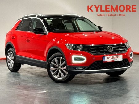 2020 Volkswagen T-Roc 2.0 TDI STYLE DESIGN PACKAGE - FACTORY ALLOYS - CRUISE CONTROL - LED HEADLIGHTS - RED/BLACK TWO TONE