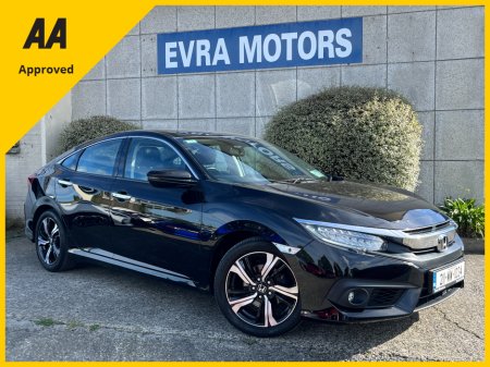 2021 Honda Civic PREMIUM SALOON 1.0 PETROL MANUAL //HIGH SPEC//FULL HONDA HISTORY//FULL LEATHER HEATED SEATS//REVERSE