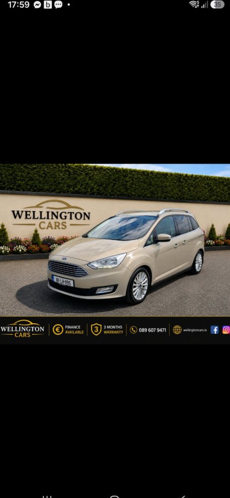 2018 Ford Grand C-Max 1.0 EcoBoost Turbo 125PS Titanium