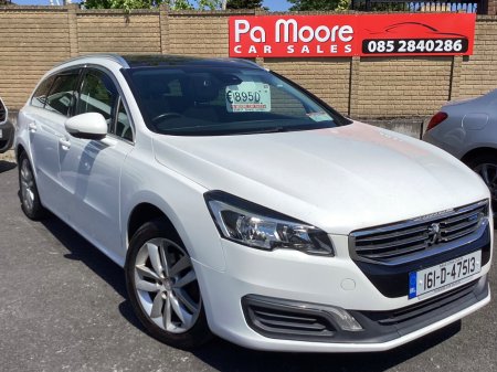 2016 Peugeot 508 1.6 Blue Hdi 120 Active Sat Nav S&S