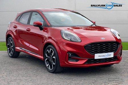 2022 Ford Puma 1.0T 125PS ST-Line X in Fantastic Red with 38K