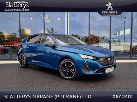 2025 Peugeot 308 Electric 156bhp 54 kWh Allure 400kms WLTP