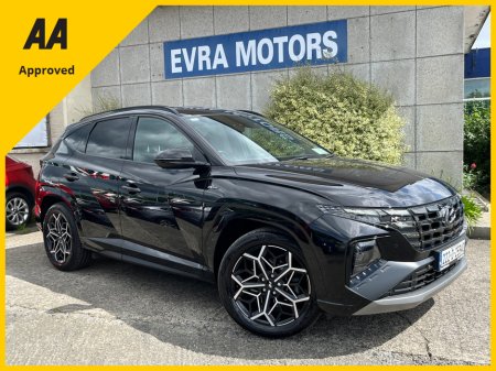 2022 Hyundai Tucson N-LINE AUTOMATIC PHEV PLUGIN HYBRID 1.6 PETROL //HALF LEATHER HEATED SEATS//REVERSE CAMERA//SAT NAV/
