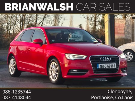 2016 Audi A3 1.4 Petrol AUTO*PORTLAOISE*FINANCE AVAILABLE*