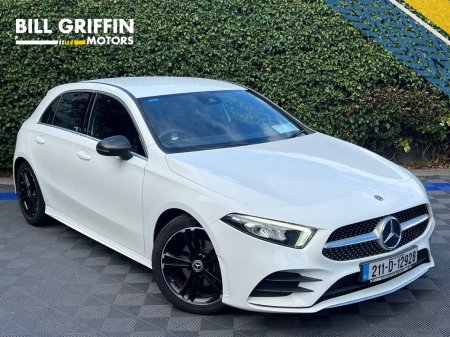 2021 Mercedes-Benz A-Class A180d AMG-LINE 1.5 AUTO // REVERSE CAMERA // DIGITAL CLUSTER // LEATHER/ALCANTARA HEATED SEATS