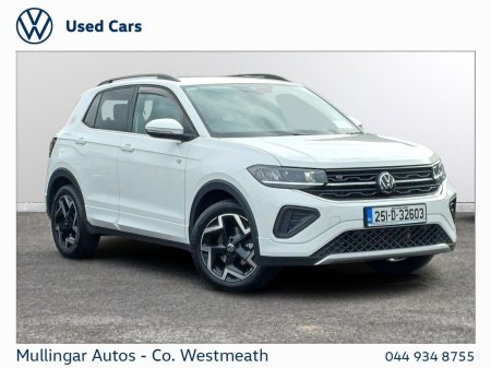 2025 Volkswagen T-Cross T-CROSS R-Line 1.0 TSI D7F 116HP