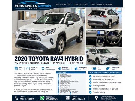 2020 Toyota RAV4 Hybrid G Automatic 4WD