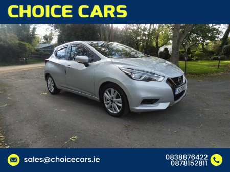 2019 Nissan Micra 1.0 SV CVT 195 4DR AUTO