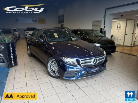 2017 Mercedes-Benz E-Class E220 D AMG Line 4DR Auto. NCT & TAX, 2 Keys, Full Leather, Heated Seats, MFSW, Cruise Control, Dual