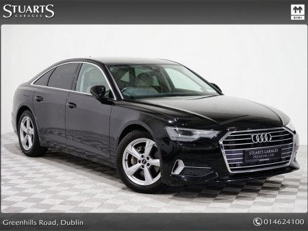 2021 Audi A6 Limousine 40 TDI 204HP S-tronic SE 4DR *MYTHOS BLACK METALLIC WITH CREAM LEATHER INTERIOR*
