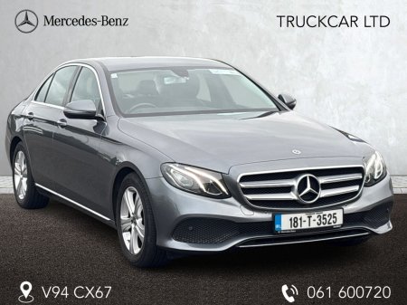 2018 Mercedes-Benz E-Class E 220 D AVANTGARDE A/T