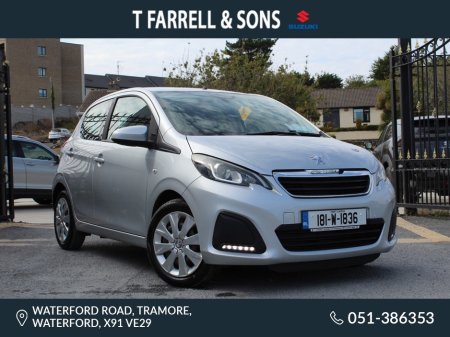 2018 Peugeot 108 ACTIVE 1.0 68 ECOMATIQUE 4 4DR